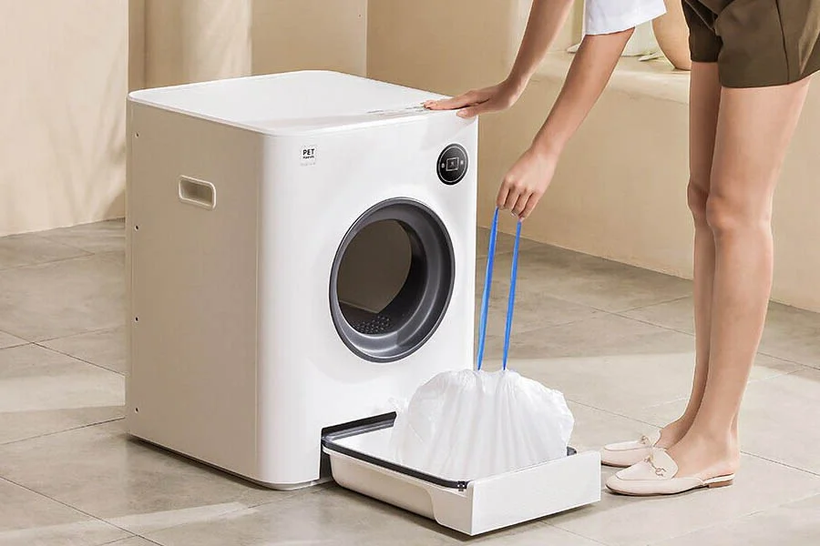 electronic cat litter