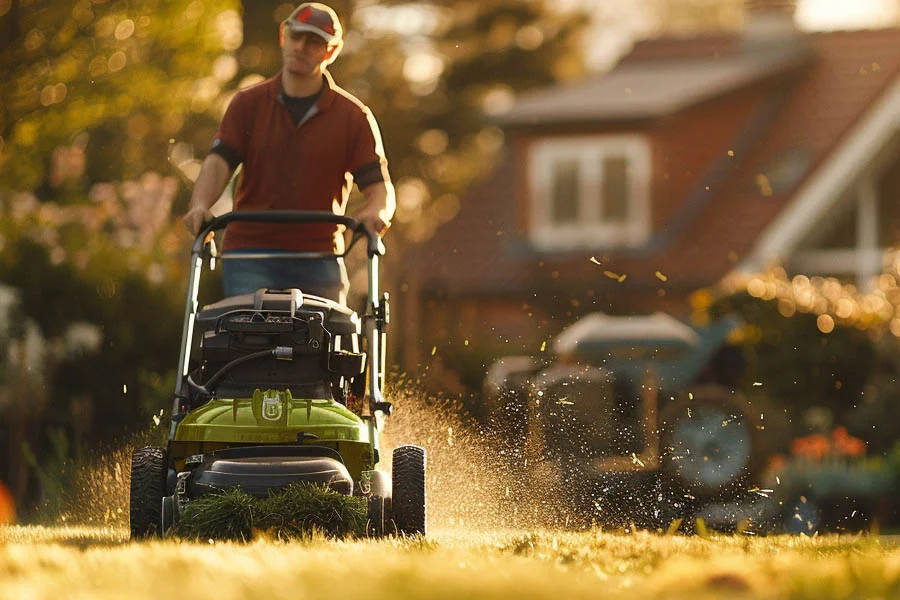lawn mower machine
